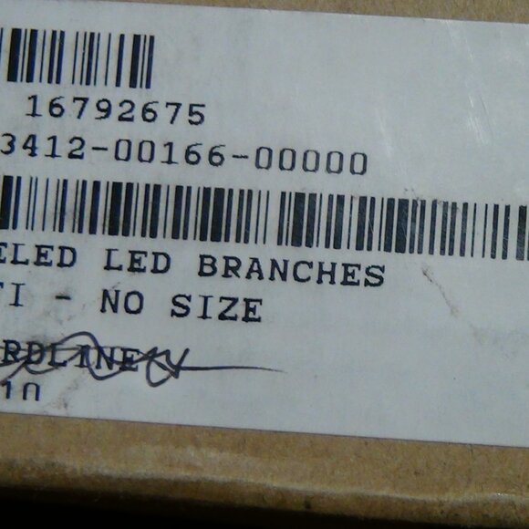 Jeweled LED Lights Branches 30" River of Goods SNBC 50 LED 100 Faceted Beads - Picture 15 of 16